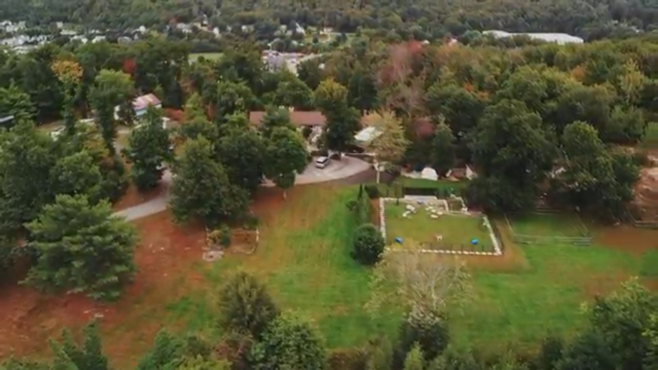 Aerial View of Camelot Property
